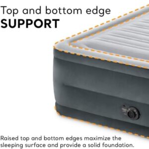 Intex Elevated Dura-Beam Standard Electric Airbed